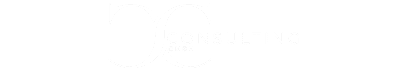 Logo von „CC Consulting GmbH“ in weiß auf grauem Hintergrund, mit stilisiertem geschwungenem „CC“-Symbol links vom Schriftzug.