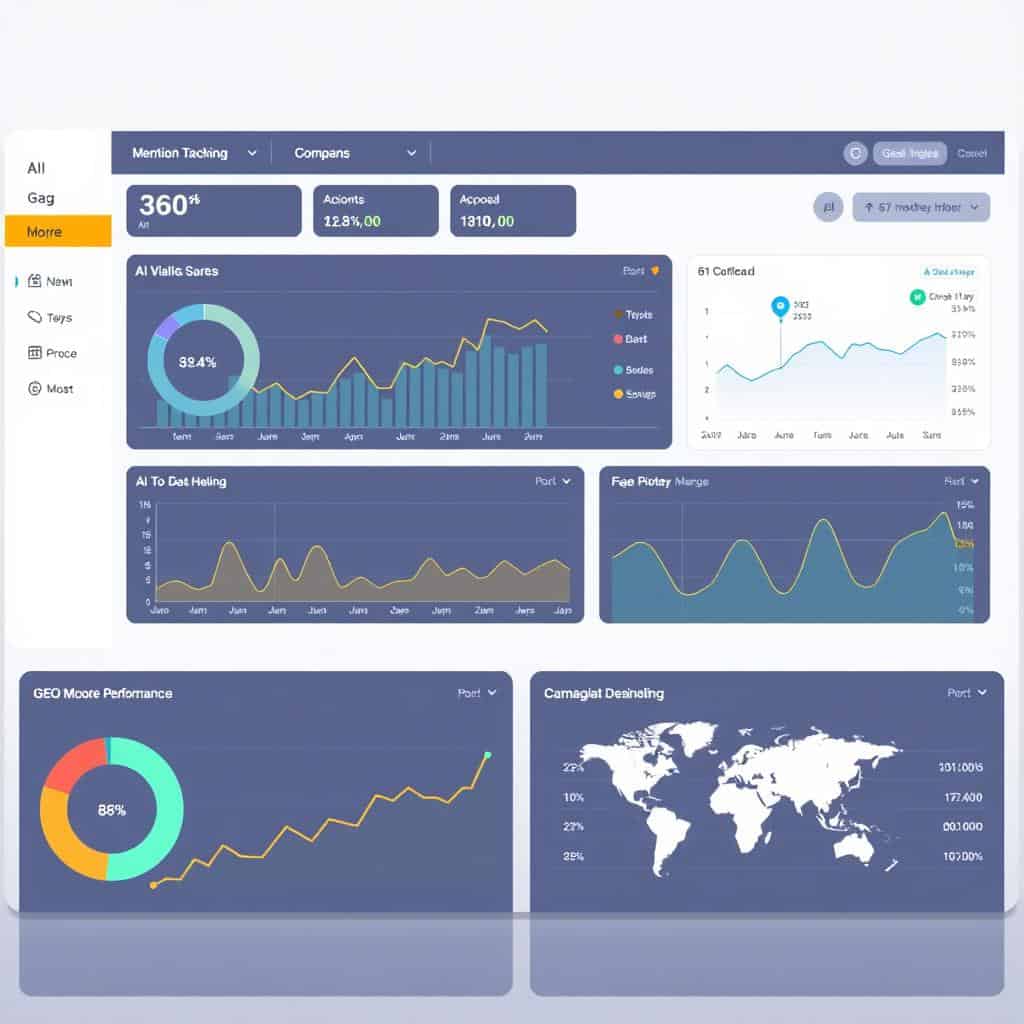 GEO-Monitoring und Reporting Dashboard