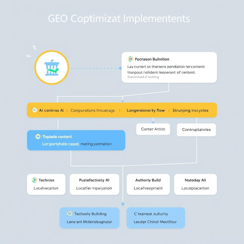GEO-Optimierungsmaßnahmen in der Umsetzung