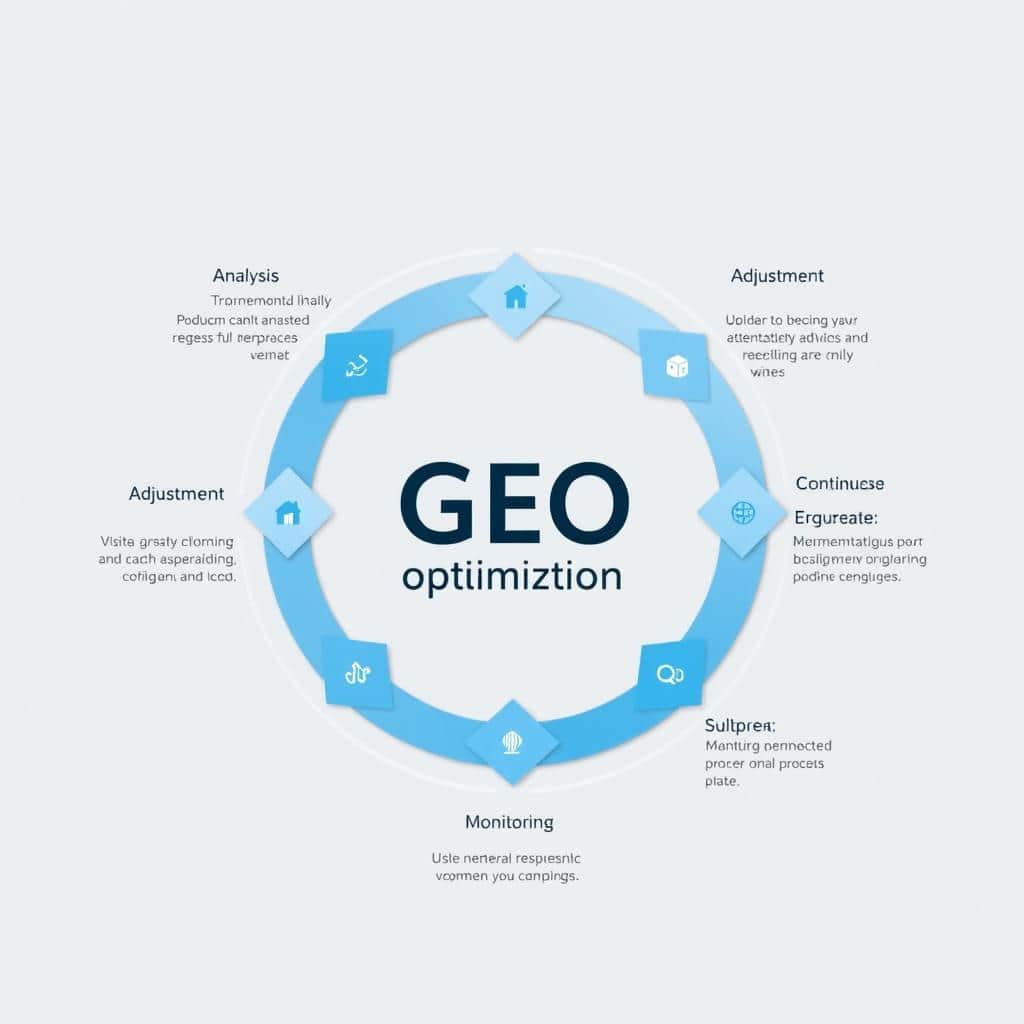 Kontinuierliche GEO-Optimierung im Kreislauf