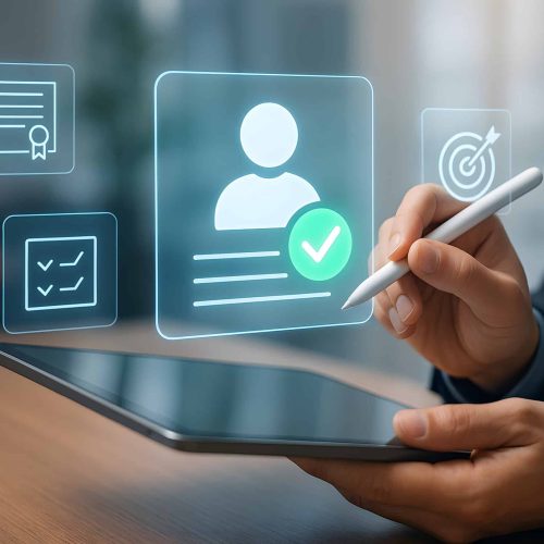Digital Verification and User Profile on Tablet
