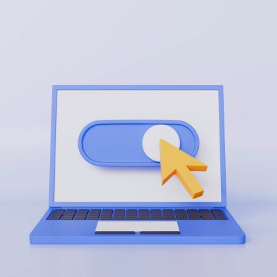417058591 Mouse Cursor and Switch Button in Computer Cursor Click Symbol Finding and Direction Laptop Point